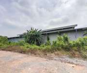 โรงงานให้เช่าโกดังให้เช่ามีออฟฟิศ2ชั้นตกแต่งพร้อมใช้งานอยู่ถนนเศรษฐกิจหนึ่งถนนบางปลาอำเภอกระทุ่มแบนจังหวัดสมุทรสาครโรงงานอยู่ติดถนนใหญ่เข้าออกสะดวก