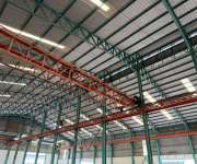 ให้เช่าโรงงานให้เช่าโกดังมีเครน อยู่ตำบลบางโทรัดอำเภอเมืองจังหวัดสมุทรสาครถนนพระรามสองเข้าออกสะดวกเนื้อที่ขนาด พื้นที่7.5ไร่