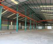 ให้เช่าโรงงานให้เช่าโกดังมีเครน อยู่ตำบลบางโทรัดอำเภอเมืองจังหวัดสมุทรสาครถนนพระรามสองเข้าออกสะดวกเนื้อที่ขนาด พื้นที่7.5ไร่