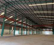 ให้เช่าโรงงานให้เช่าโกดังมีเครน อยู่ตำบลบางโทรัดอำเภอเมืองจังหวัดสมุทรสาครถนนพระรามสองเข้าออกสะดวกเนื้อที่ขนาด พื้นที่7.5ไร่