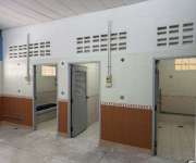 ให้เช่าโรงงานให้เช่าโกดังมีเครน อยู่ตำบลบางโทรัดอำเภอเมืองจังหวัดสมุทรสาครถนนพระรามสองเข้าออกสะดวกเนื้อที่ขนาด พื้นที่7.5ไร่