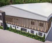 ขายอาคารโรงงานพร้อมใช้งานโรงงานอยู่ ถนน 344 ถนน 331 อ.บ้านบึง จ.ชลบุรี มีเนื้อที่ขนาด 12 ไร่  มีทั้งหมด 3 อาคาร พื้นที่ใช้สอย  ประมาณรวม 8,000 ตารางเมตร