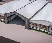 ขายอาคารโรงงานพร้อมใช้งานโรงงานอยู่ ถนน 344 ถนน 331 อ.บ้านบึง จ.ชลบุรี มีเนื้อที่ขนาด 12 ไร่  มีทั้งหมด 3 อาคาร พื้นที่ใช้สอย  ประมาณรวม 8,000 ตารางเมตร