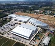 โรงงานโกดังให้เช่าโกดังคลังสินค้าให้เช่าสร้างใหม่อยู่ตำบลเขาคันทรงอำเภอศรีราชาจังหวัดชลบุรีใกล้นิคมอุตสาหกรรมอีสเทิร์นซีบอร์ดนิคมปิ่นทองห่างจากท่าเรือแหลมฉบัง25กิโลเมตราคาเช่าตารางเมตรล่ะ 150 บาทต่อเดือน 0