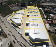 ให้เช่าโกดังสร้างใหม่ให้เช่าคลังสินค้าเขตฟรีโซนอยู่อำเภอศรีราชาจังหวัดชลบุรี ใกล้แหลมฉบัง ศรีราชา ชลบุรีติดถนนใหญ่พื้นที่ตั้งแต่ 2,078-2,970-20,000 ตรม.